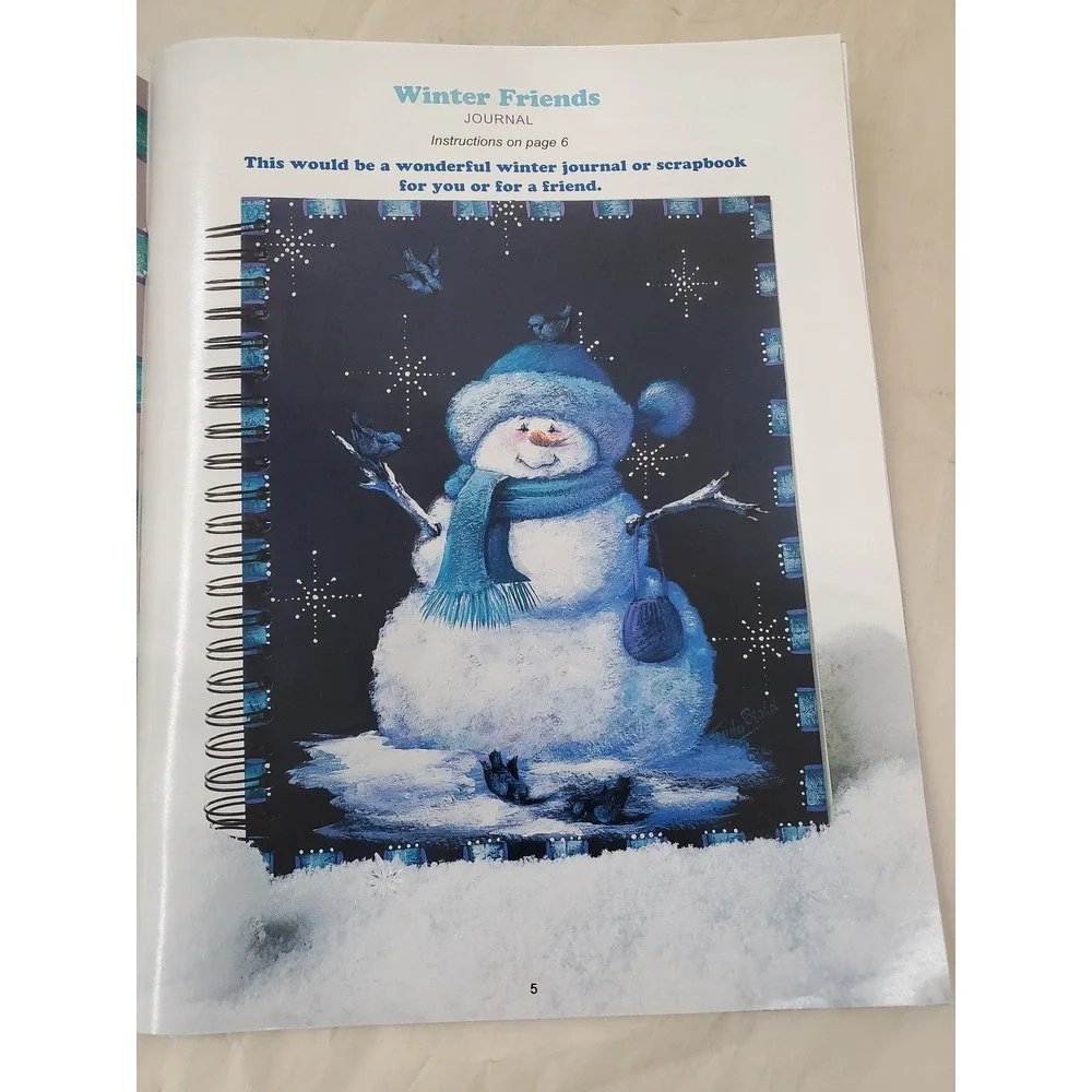 Plaid Snowies Trudy Beard Decorative Painting Book 9798 FolkArt Snowmen Projects